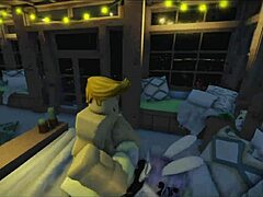 roblox teen fucked hard by monster cock in sexy game session