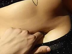 I Totally Relax Rubbing Her Sexy Belly Button!