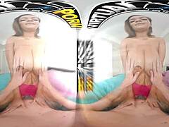 Ashlyn Peaks bikini drives Tony Rubino wild for hard fuck