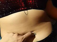 I Totally Relax Rubbing Her Sexy Belly Button!