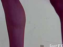 I crave foot pumping my barefoot toes in fetish play