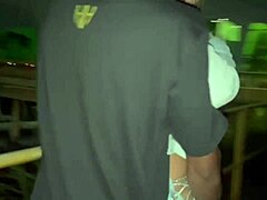 Wife Cuckolds Hubby With Friend's Cock In Public Flash Fuck