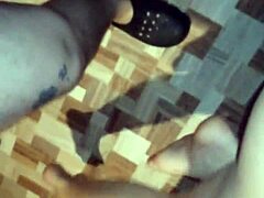 Sexy colombian bride skips panties for lover's creamy detonation