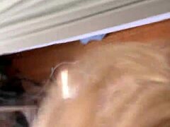 sexy blonde college babe fucks teacher pov cumshot not studyin