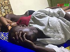 Threesome On Family Bed With Husband And Brother!