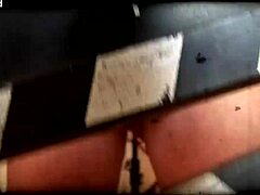 stunning brunette stuns with hairy pussy heels