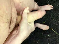 amateur solo homemade monster cock public outdoor midday jerkoff