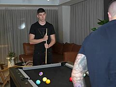 mariana martix ditches billiards for big cock play now