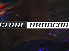 PAWG vrouwtje Ivy Mayhem rijdt voor diepe hardcore destructie