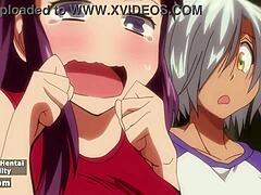 anime hentai fun sex with girlfriends creampie licks