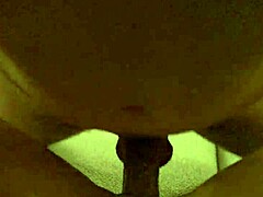 Student Girl Relaxes Late Night with Boyfriend's Big Cock