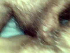 Wife's Double Dildo Penetration While She Sucks Eagerly