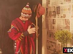 Peruvian brujo lies to seduce busty venezuelan blanca for rough fuck