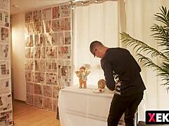 Peruvian brujo lies to seduce busty venezuelan blanca for rough fuck