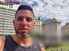 argentinian FITNESS BABE michelle picked up fucked by MONSTER COCK!