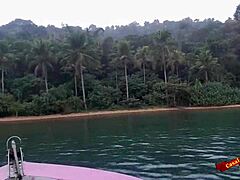 bareback anal doggystyle rocks latina ass high seas in rough gay pounding