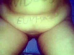 Argentinian milf tara rico masturbates big ass tits in verification video