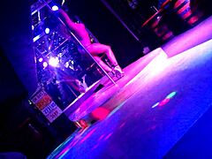 stripper teases crowd at ed's bar titty tuesday