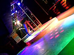 stripper teases crowd at ed's bar titty tuesday