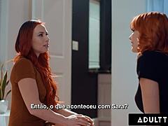 Aidra Fox Seduces Kenna James Into Licking Shaved Pussies