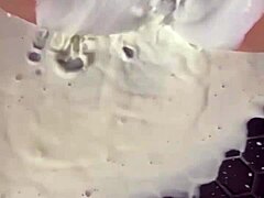 Arabian teen's sexy shower dance turns into hot masturbation squirting orgasm compilation!