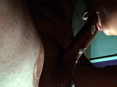 Wife Gags on Deepthroat Cock Homemade