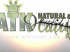 Nickey Huntsman Fingers Her Cute Hairy Wet Pussy