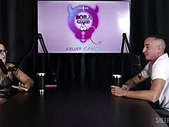 wanna see bruna carlos humiliated in sheer red lingerie on bora cast part 3?