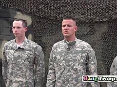 gay soldiers' asses get drilled so deep ugh