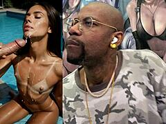 i'm like, creampie leaks from my bald pussy while interracial lesbians finger me tight then splatter my face with cum ugh ai gen mess