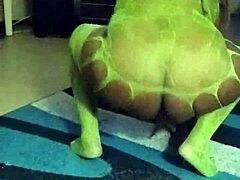 Big Booty Ebony Cousin Shakes Naked Tits and Ass