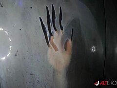 Blonde Adalind Gray Toys Her Pussy In Shower?