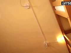 Big Tits Barbara Bieber Seduced by Old Businessman in Horny Hostel Fuck