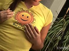 Tori Black Dildos Garden Pussy Nude!