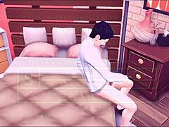 Solo guy masturbates deepthroat turns into wild cumshot threesome 😈💦