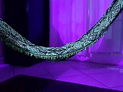 big ass brazilian latina with hairy pussy waits for friends before balada night