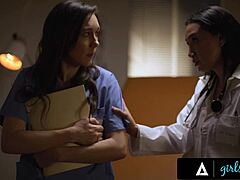 vicki chase keeps sinn sage's mouth busy licking secrets in hospital