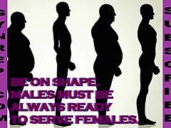 femdom shows three qualities good slaves need outdoors. ball kicking licking public