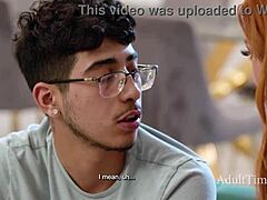 Milf fucks steps on incel fate