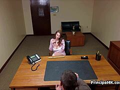 huge fake tits milf teacher spies on fat cock