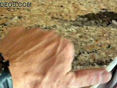 Big blonde ass sucks monster cock balls deep in athletic POV