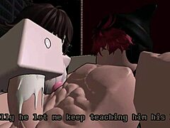 white girl crushes wannabe gangster dreams in twisted roblox rule34 fantasies