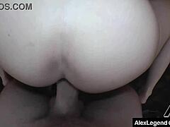 raquel sultra's fat tits drip with alex legend's sperm load