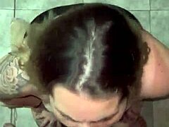 Blonde Girlfriend Deepthroats Cum Into Nose All Day