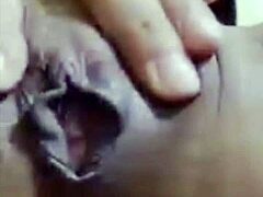 cum twice watching her explosive video call orgasm!