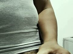 cum twice watching her explosive video call orgasm!