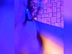 Sunny Lane Teases Curves, Kitty in Steamy Tub