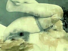 Vintage Dark London Bound in Shadows Swinging Sixties Gangbang Banging Antique Retro British Interracial Hairy Bondage