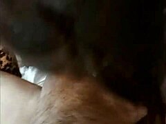 french milf in red satin bodysuit black leather pants heels rims deepthroats doggystyle pov