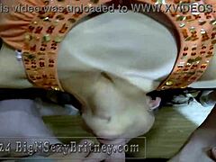 Big N Sexy Britney's Pro Deepthroat Blowjob Makes Him Explode on Face